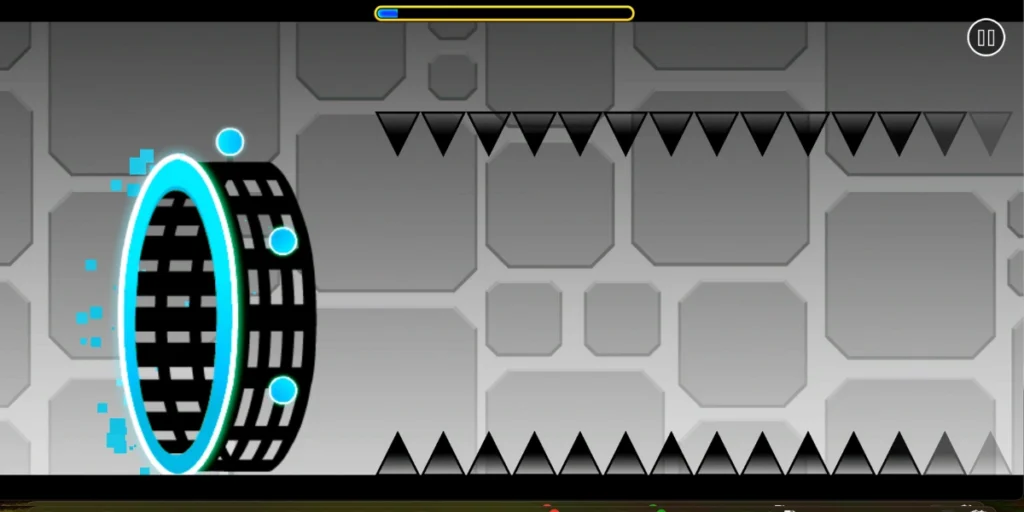 Geometry Dash Spam portal challenge